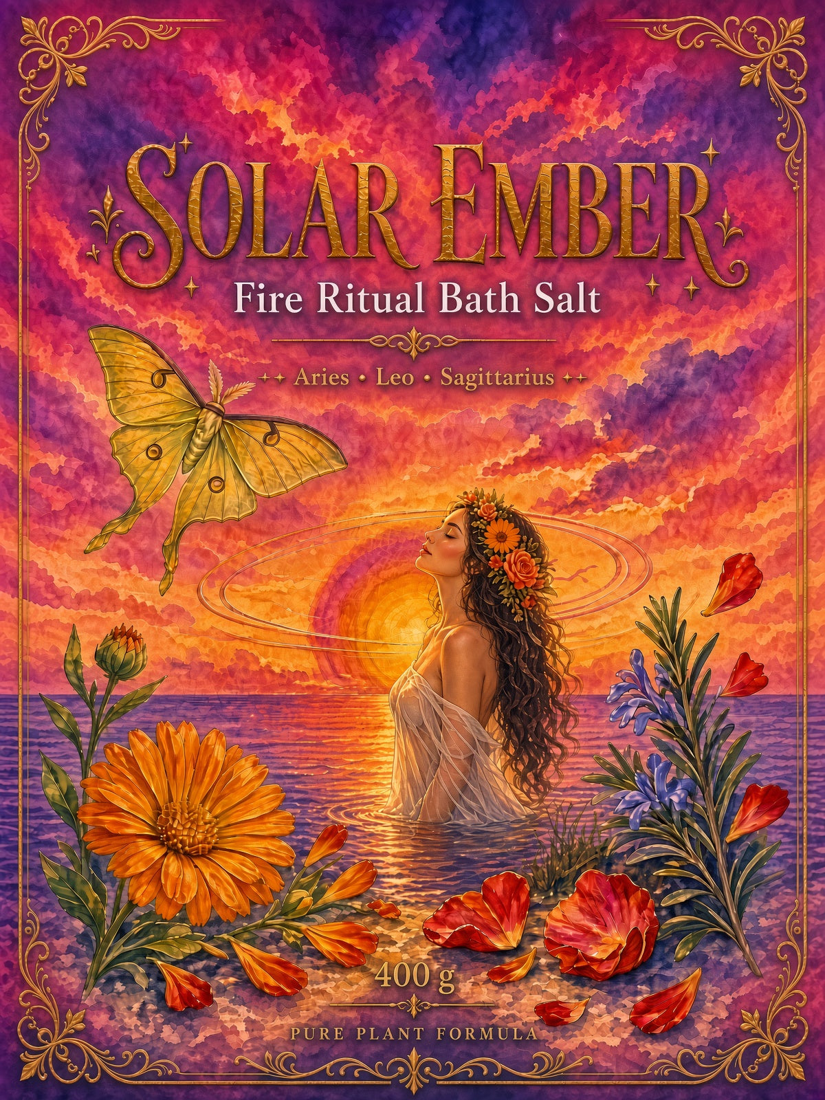 Bath Salts // Solar Ember // 400g