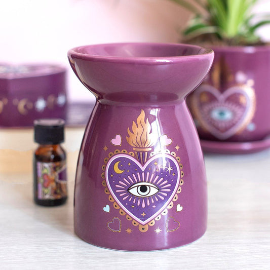Oil Burner // Sacred Sight Heart