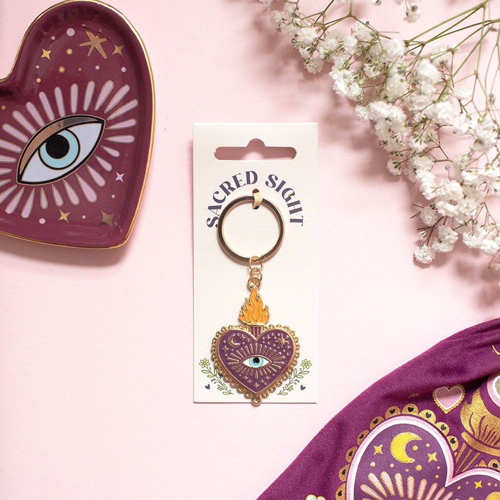 Keyring // Sacred Sight Heart