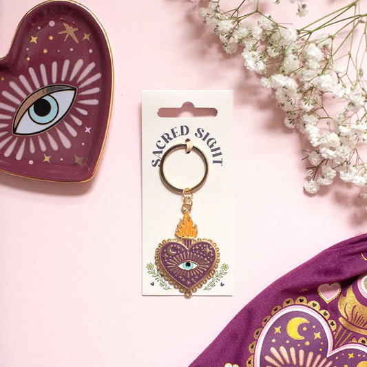 Keyring // Sacred Sight Heart