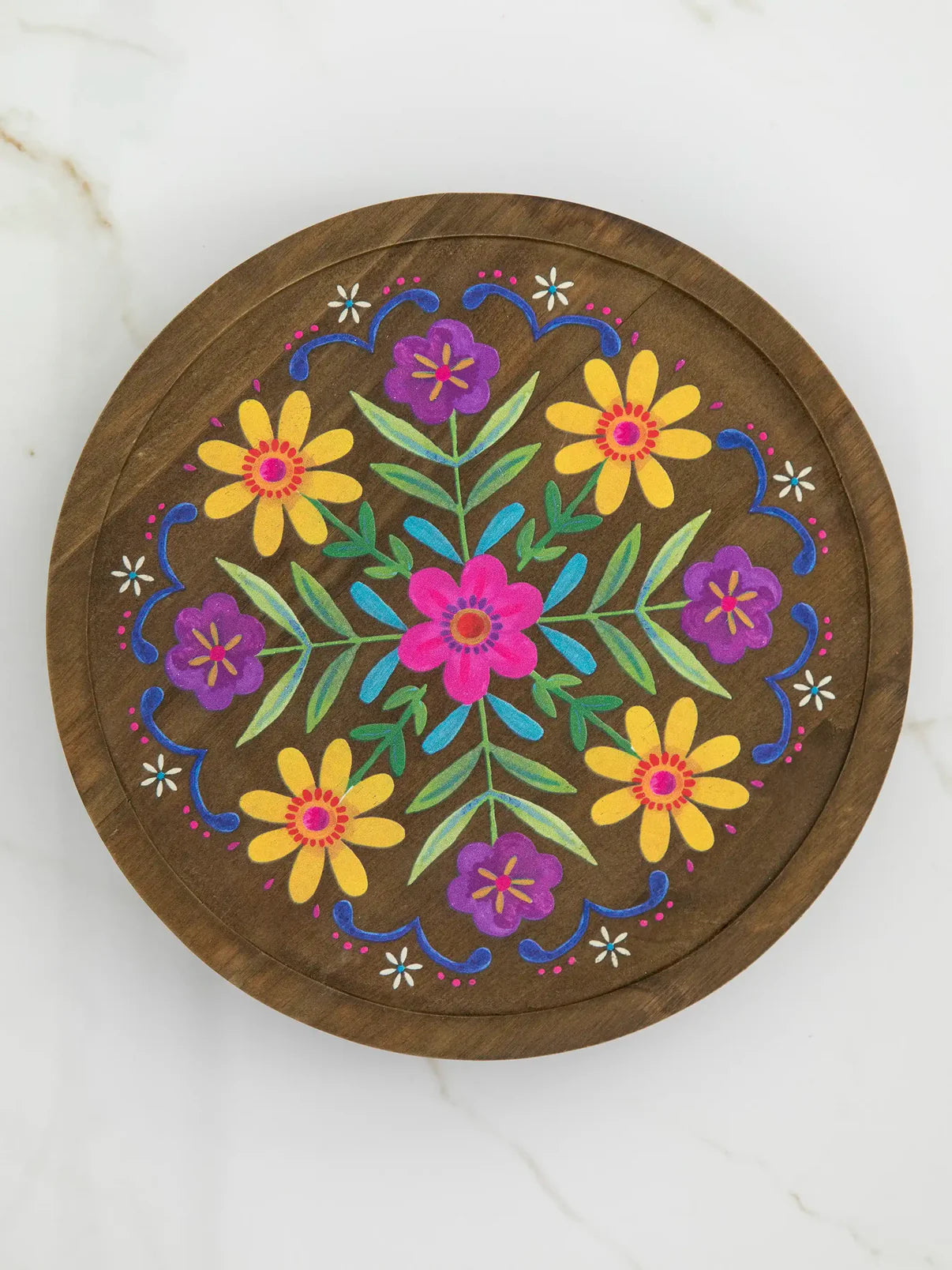 Clip On Sofa Tray Table // Folk Flower