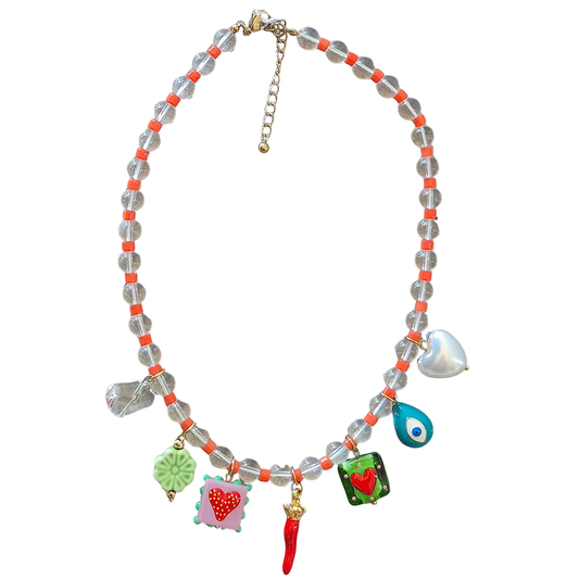 Necklace // Beaded Charm