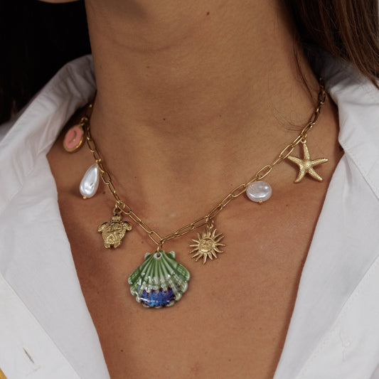 Necklace // Gold Charm