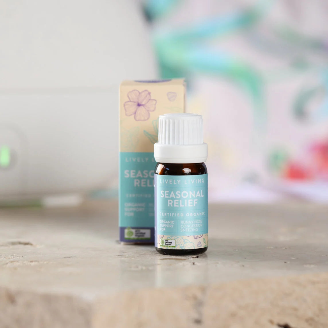 Lively Living // Seasonal Relief ACO Certified Organic Essential Oil // 10ml