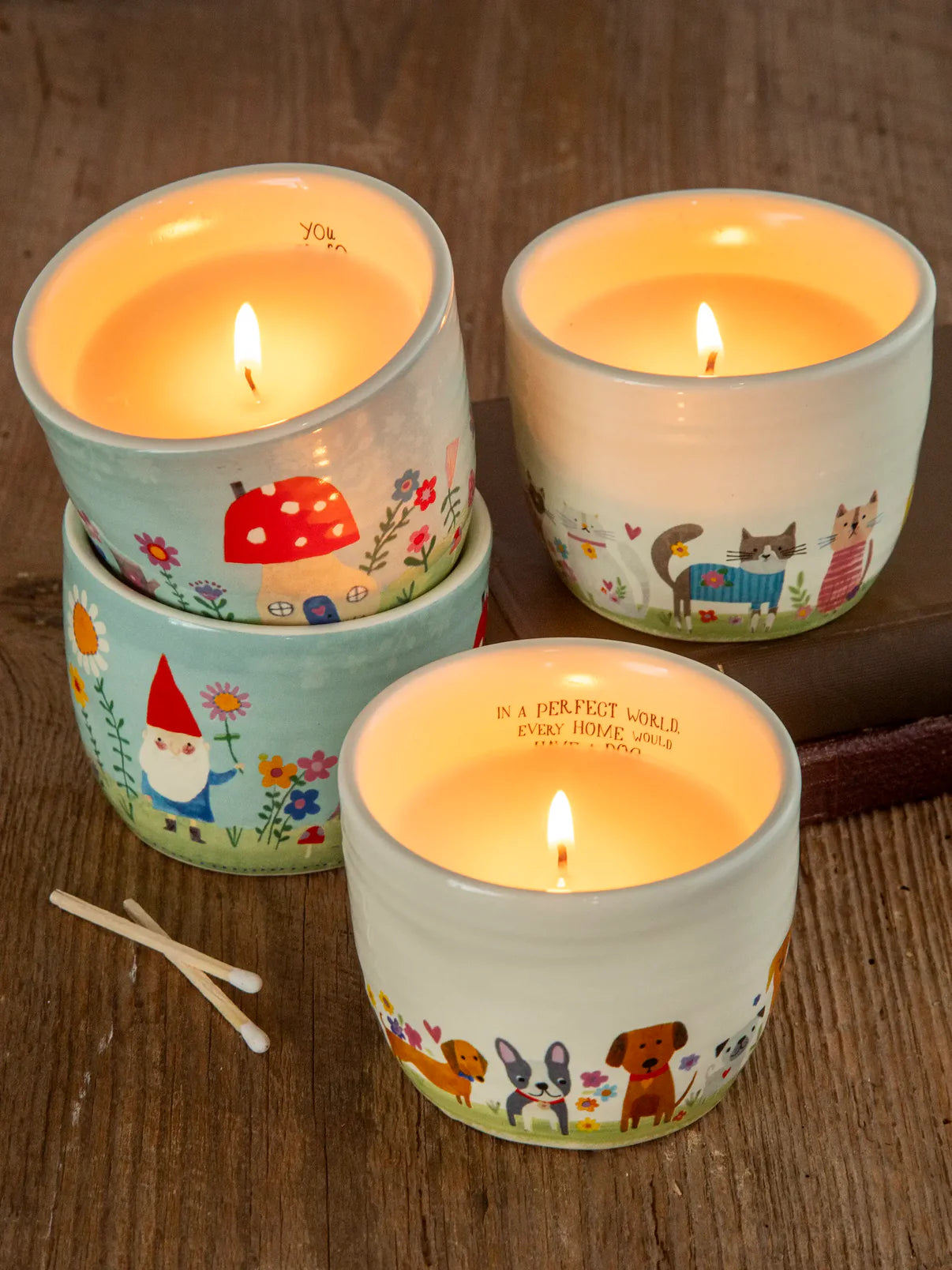 Secret Message Candle // You Are So Loved Gnome