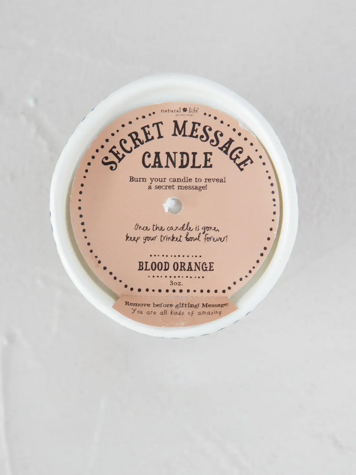 Secret Message Candle // Amazing