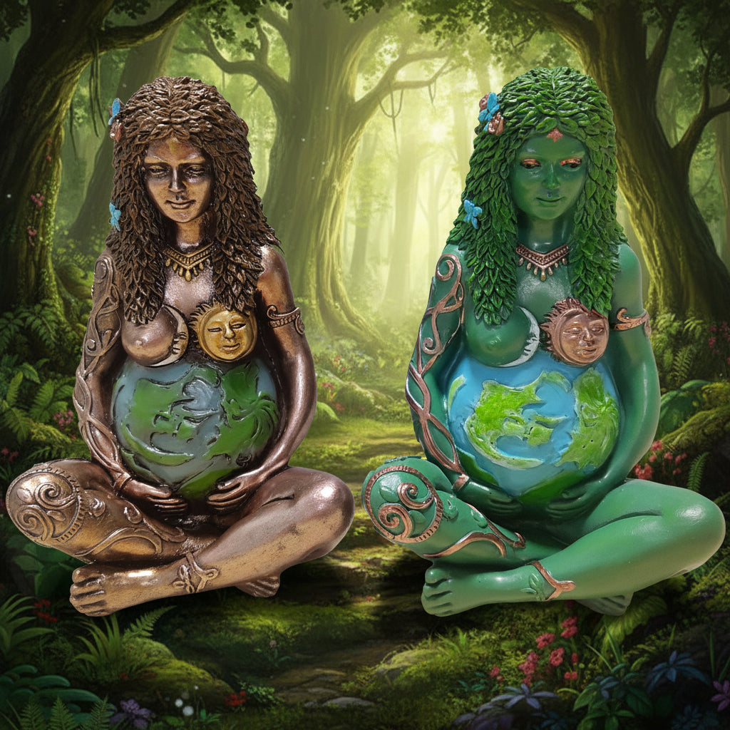 Statue // Gaia Green // 8cm