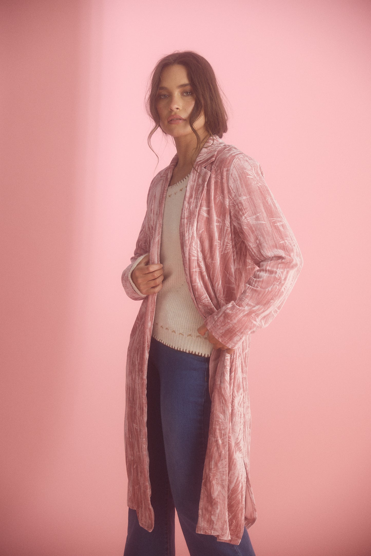 Aries Velvet Duster