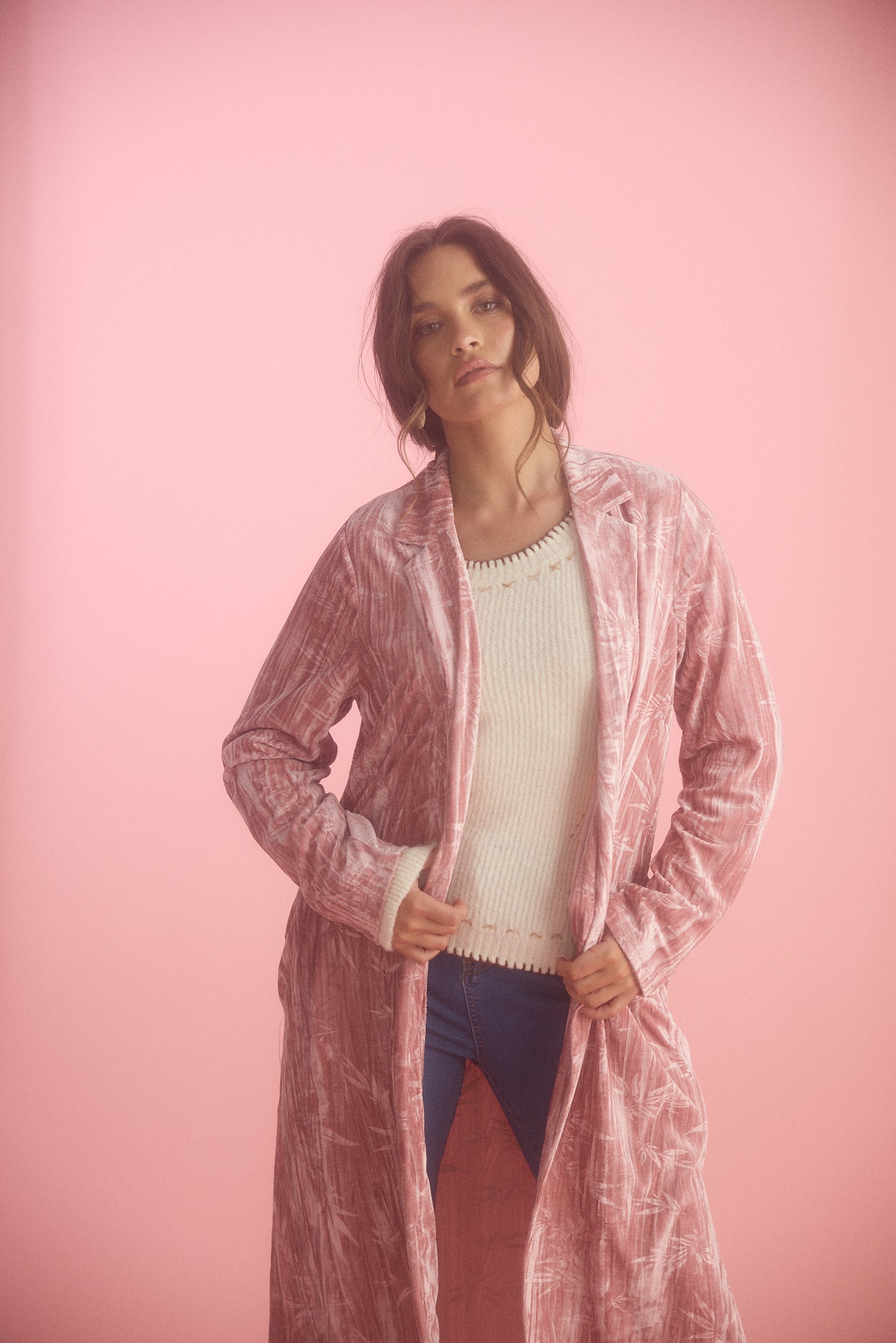 Aries Velvet Duster