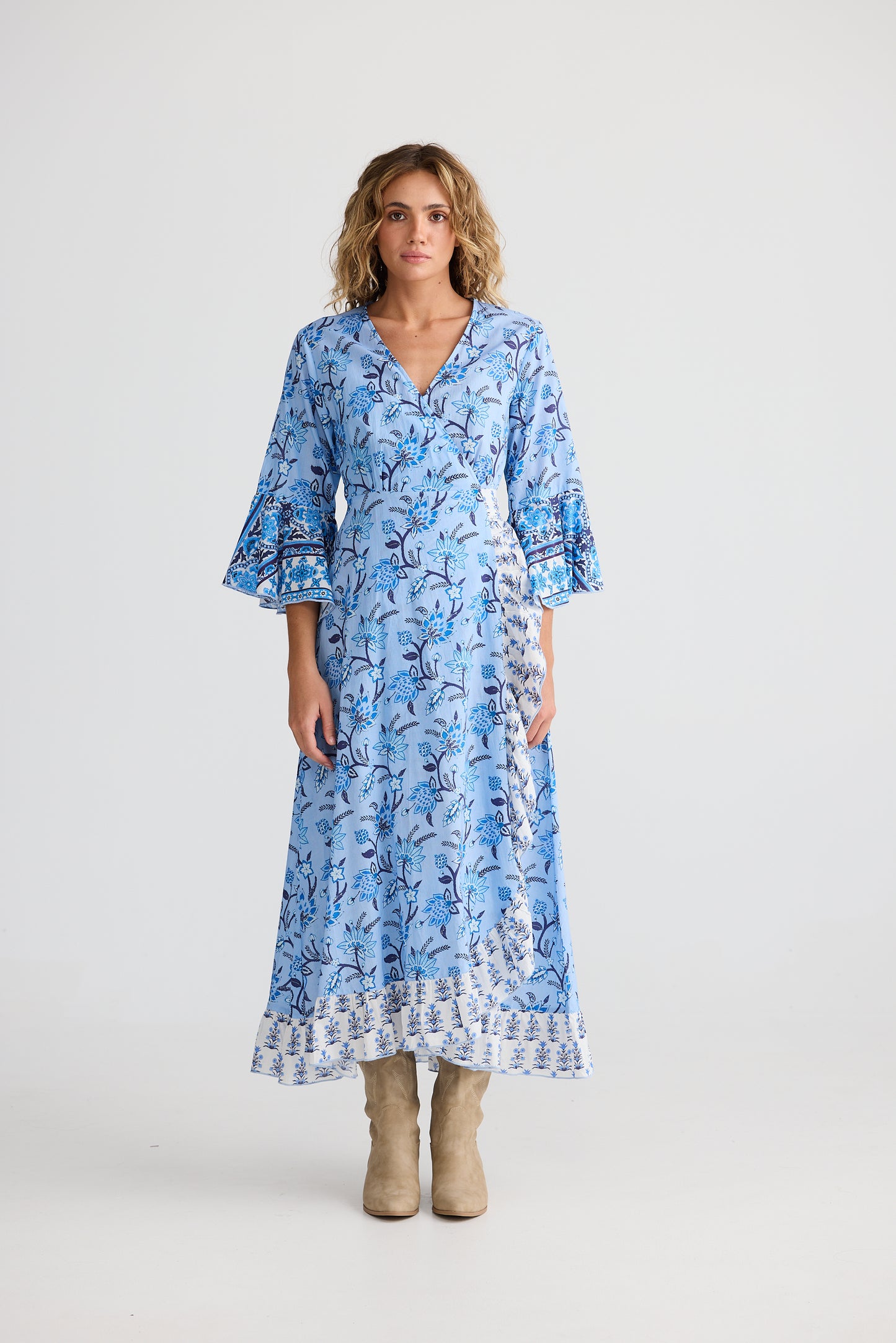 Carly Dress // Blueberry Fields