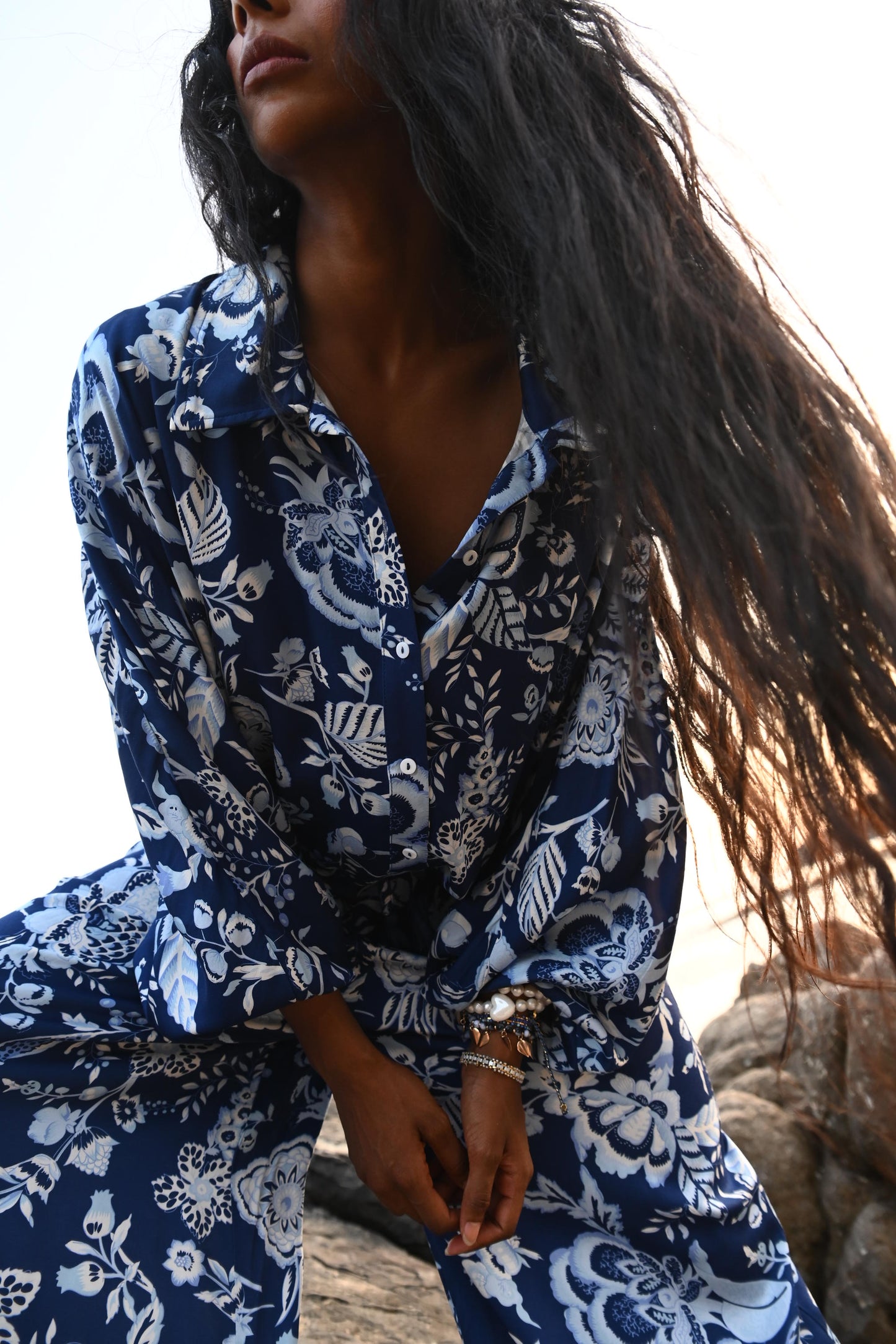 Hazel Shirt // Celestial Bloom