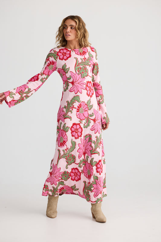 Stardust Maxi Dress // Pink Ibiza