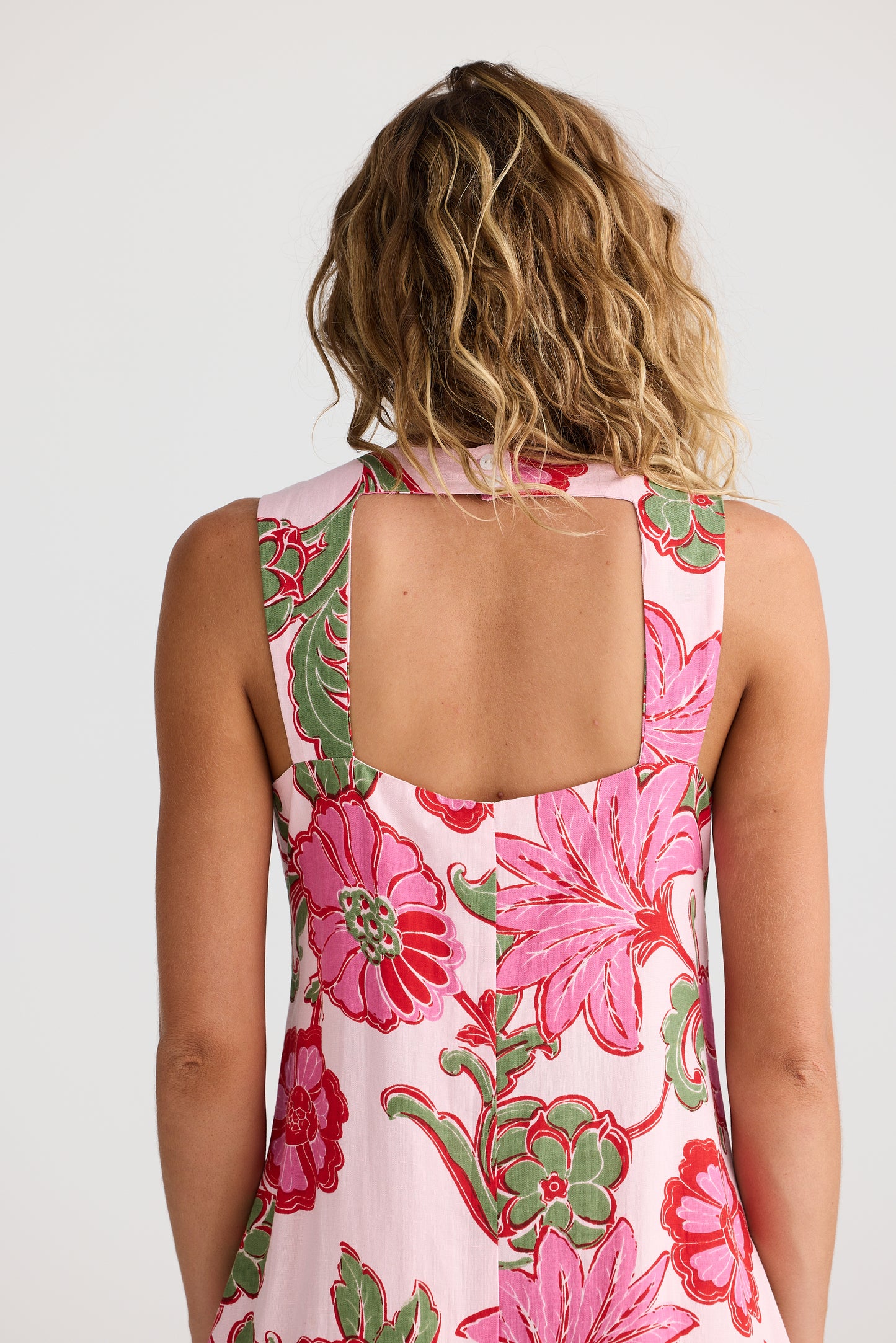 Zephyr Dress // Pink Ibiza