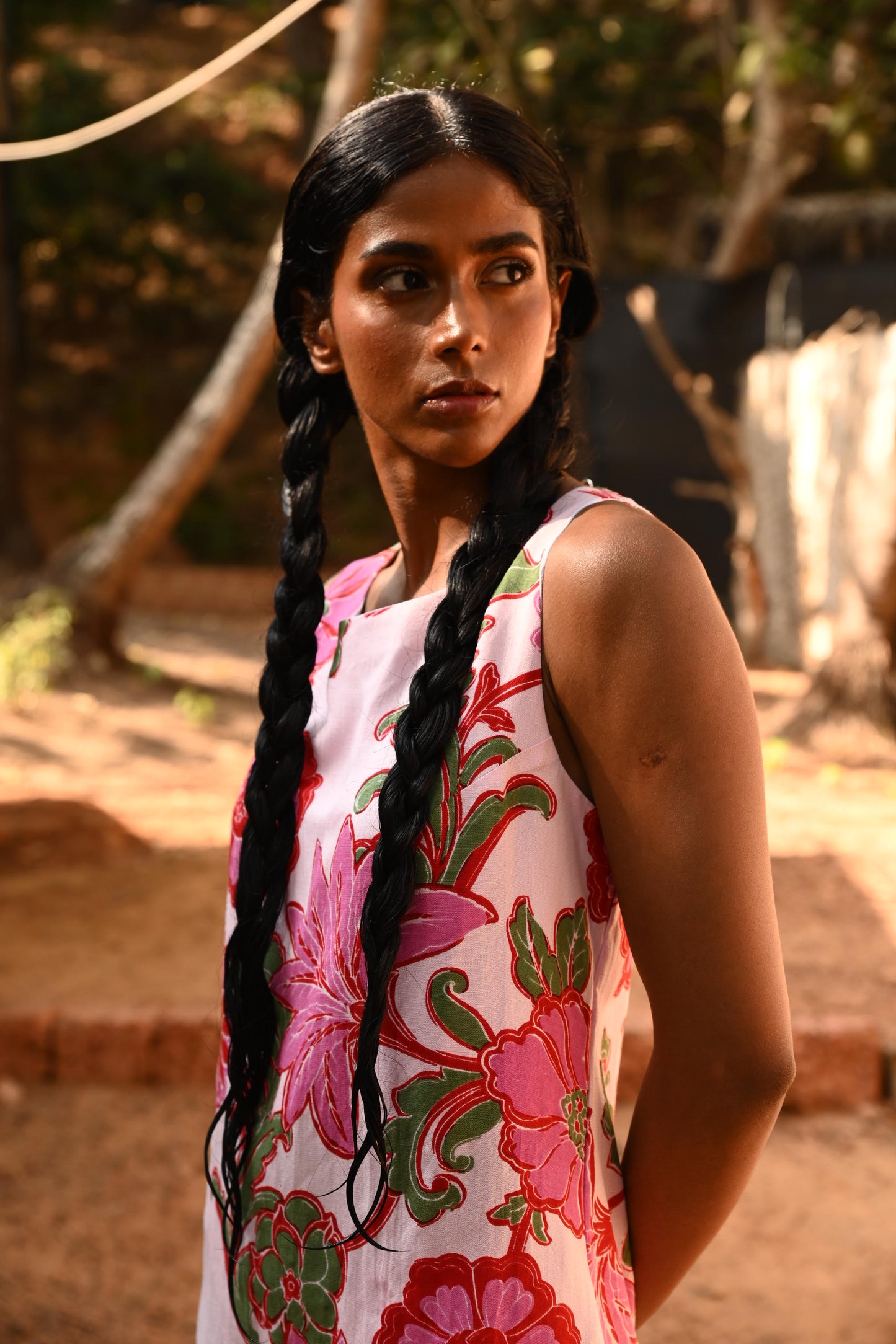 Zephyr Dress // Pink Ibiza