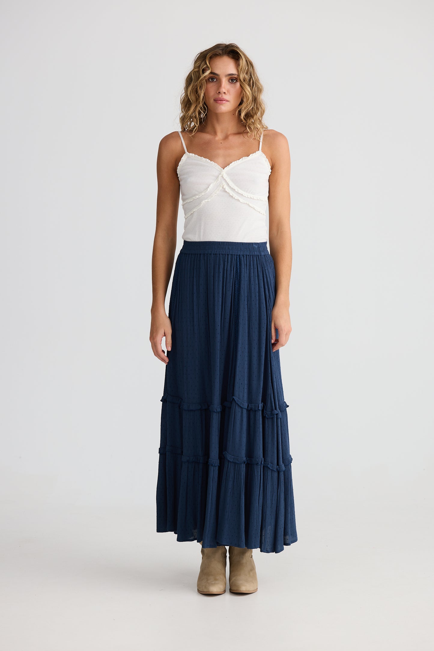 Inhale Maxi Skirt