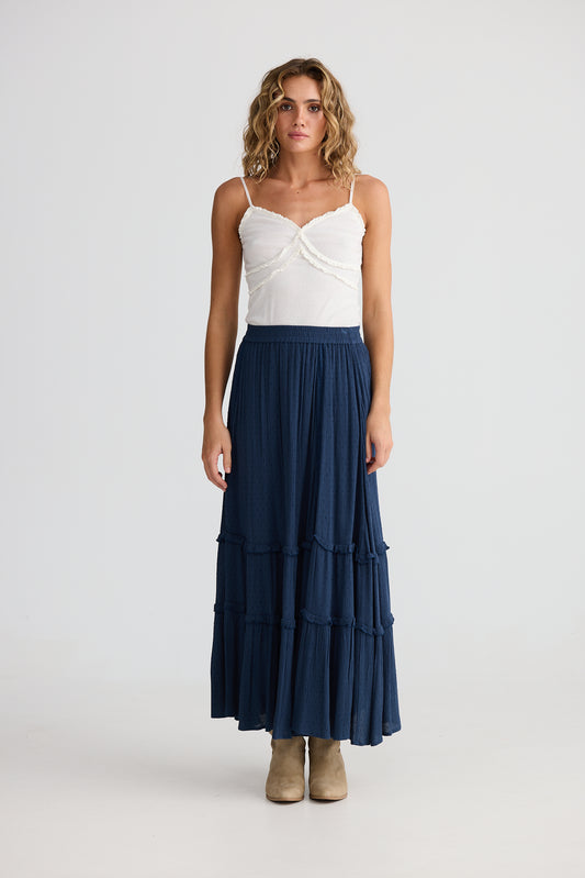 Inhale Maxi Skirt