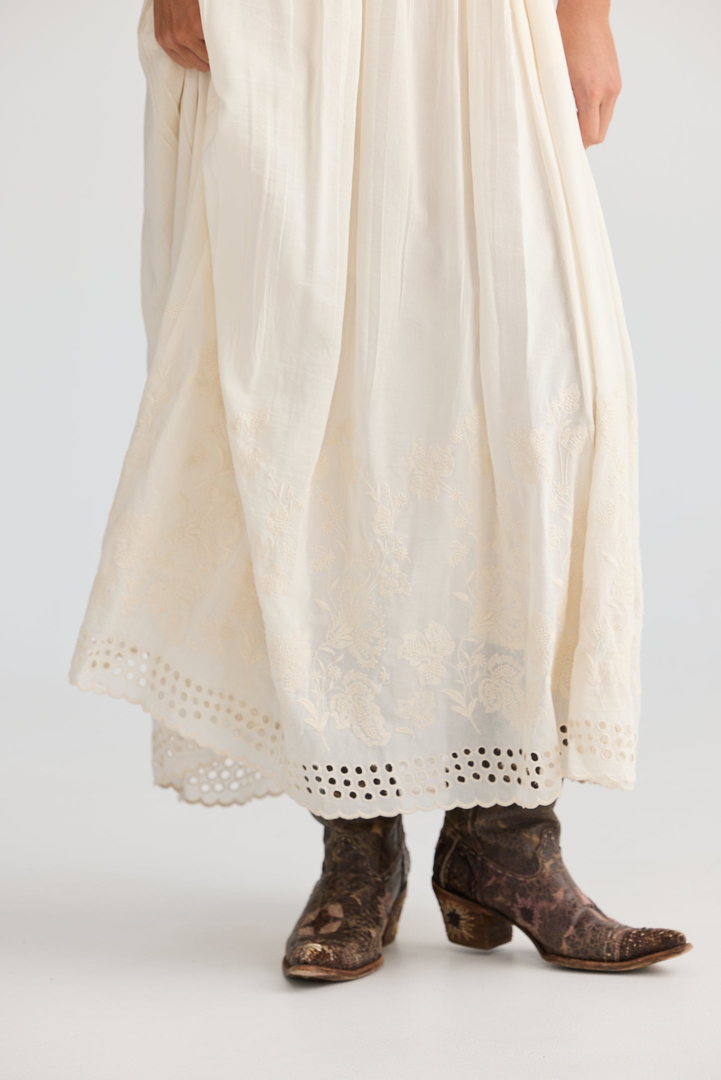 Goddess Maxi Dress // Off White