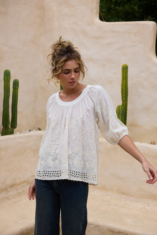 Goddess Goddess Top // Off White