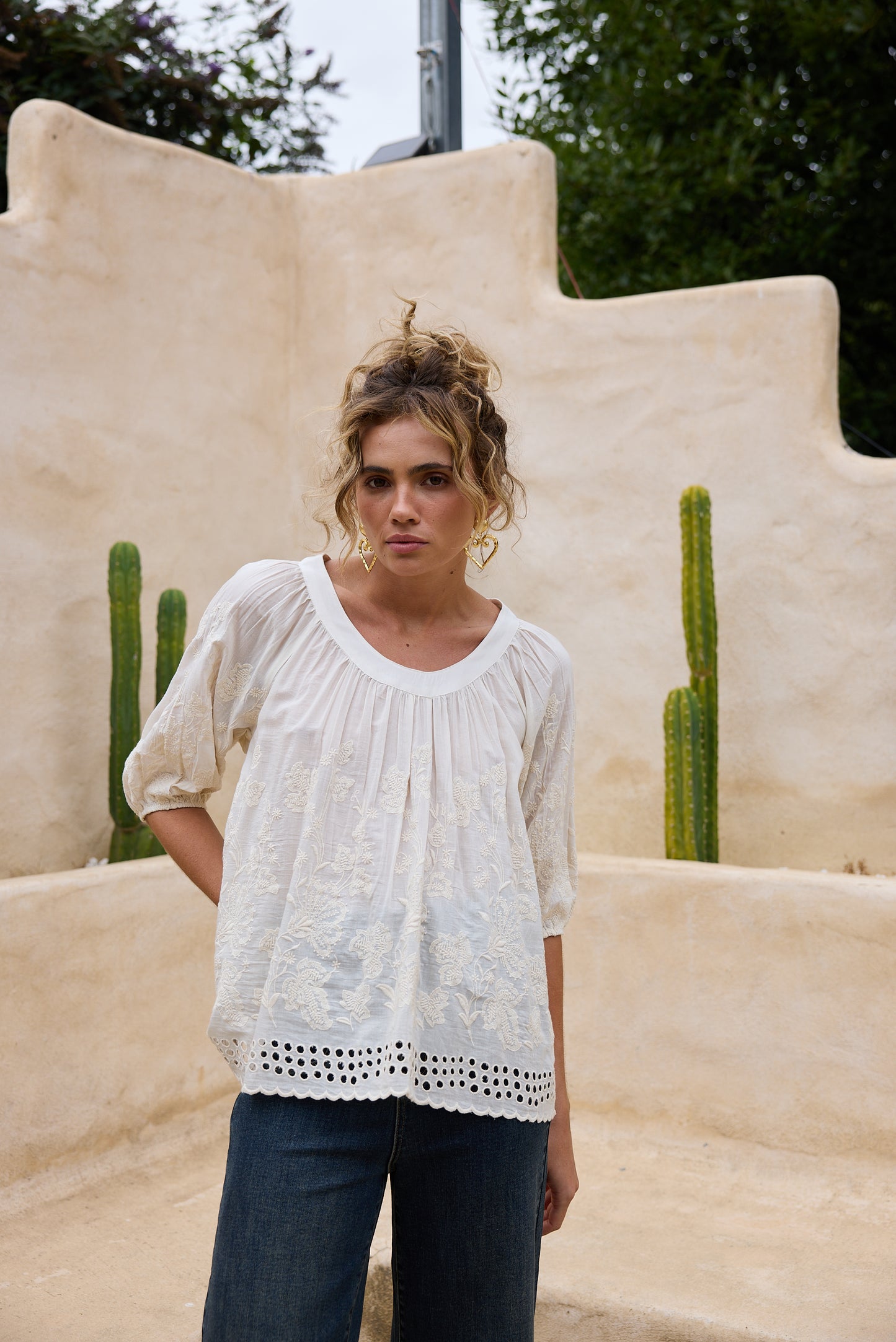 Goddess Goddess Top // Off White