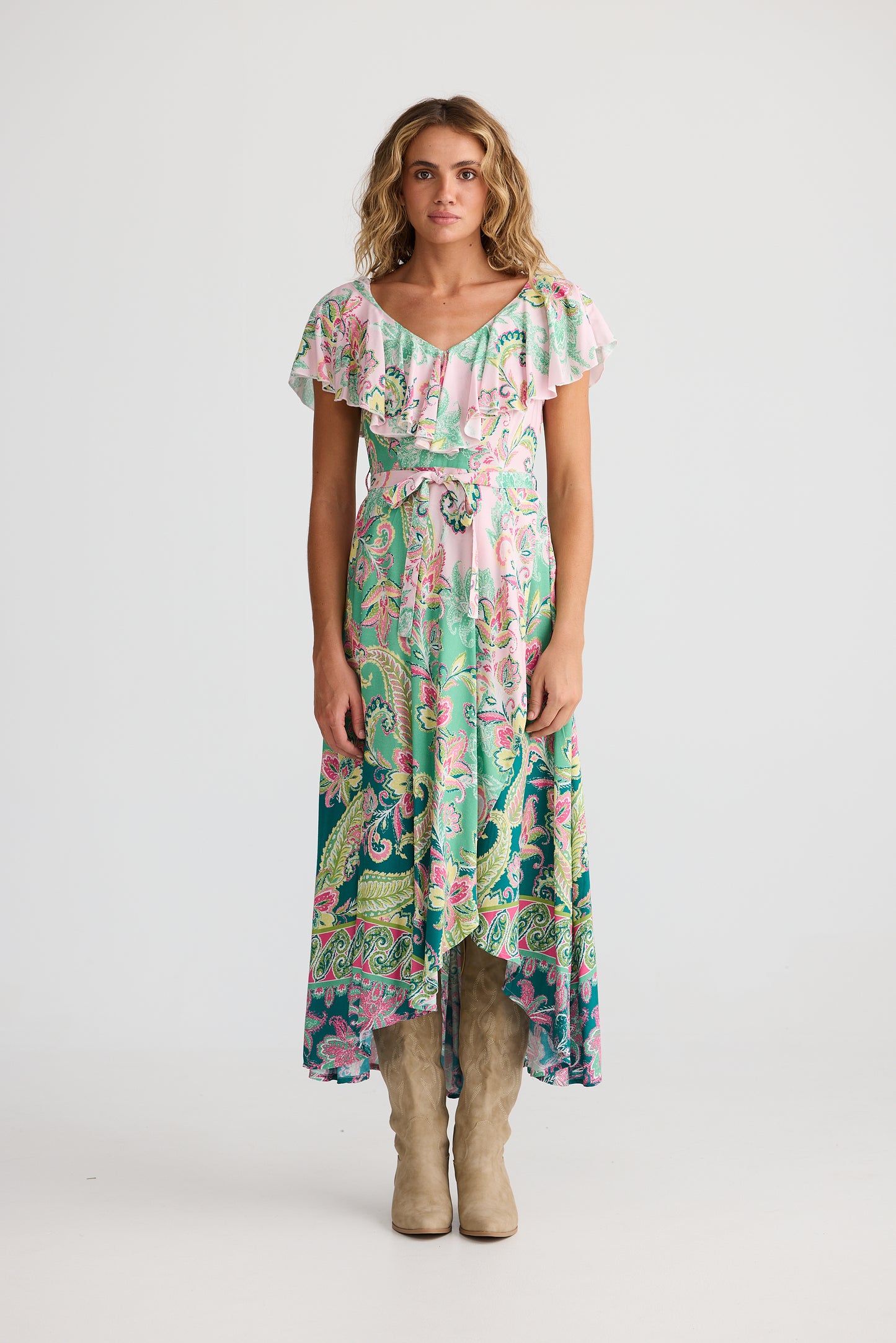 Rosa Frill Dress // Paisley Dream
