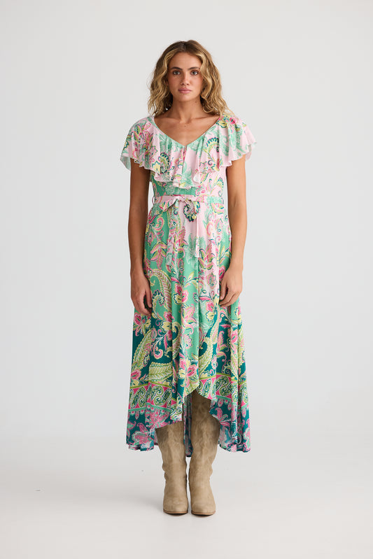 Rosa Frill Dress // Paisley Dream