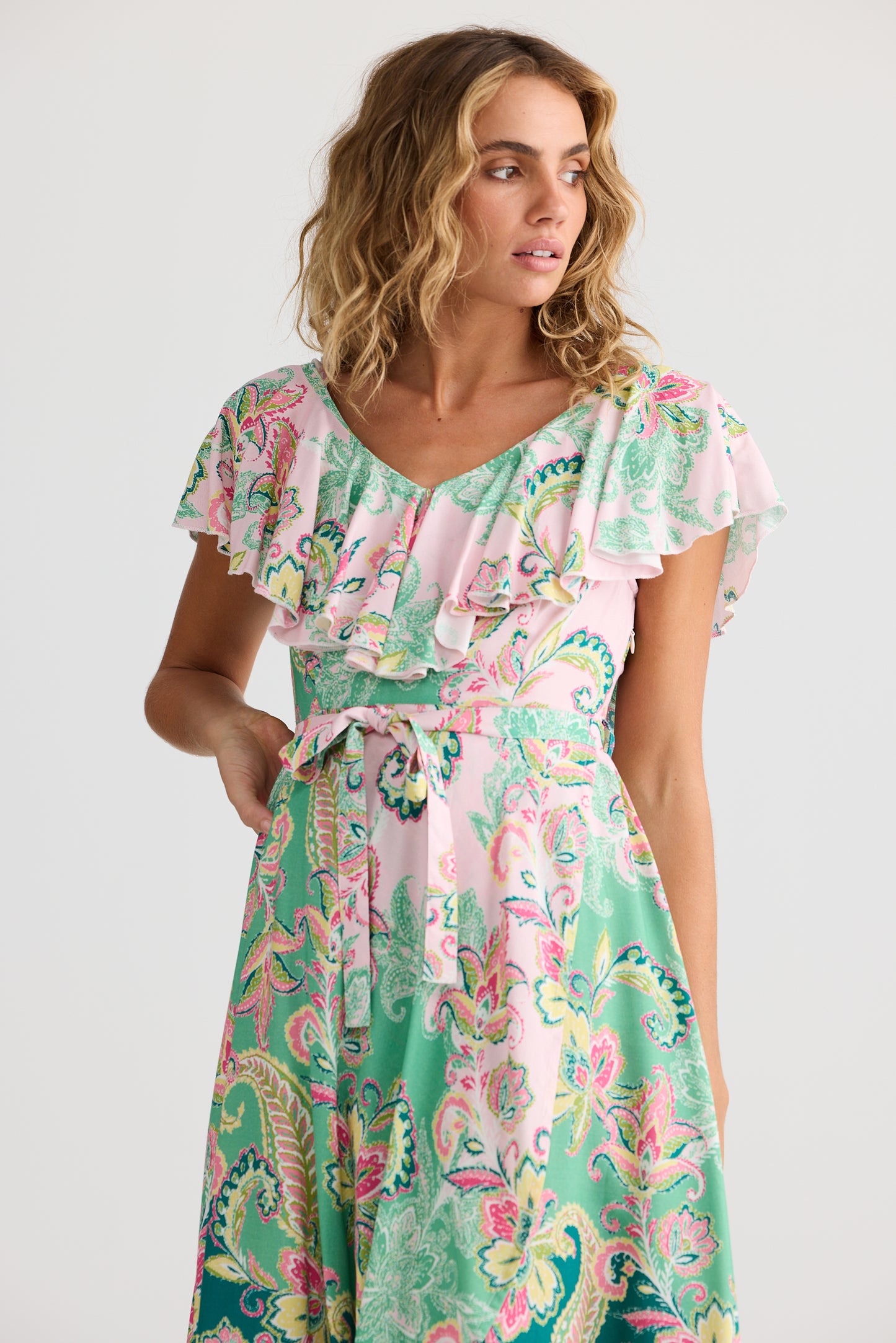 Rosa Frill Dress // Paisley Dream