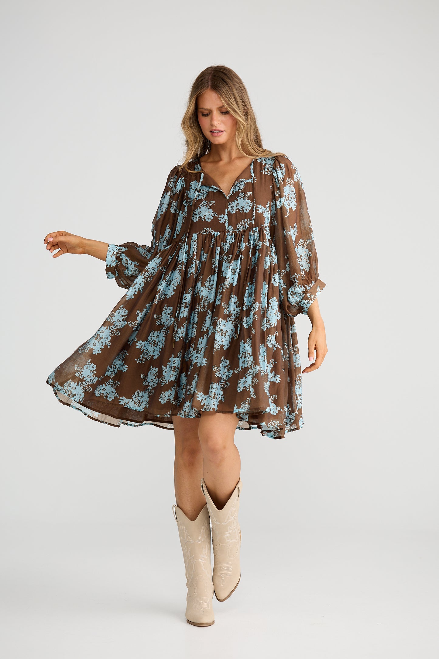 Wisteria Mini Dress // Mistflower