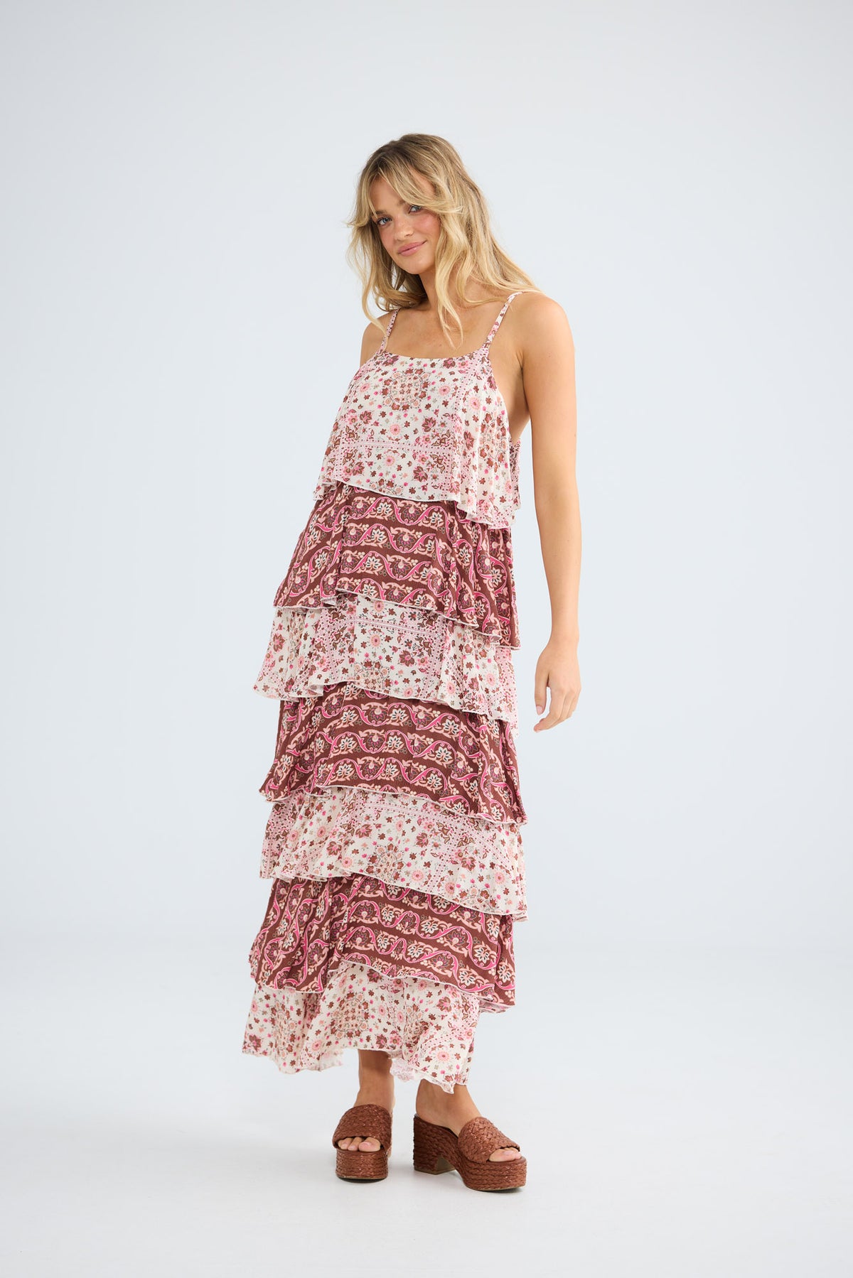 Rue Maxi Dress // Chai Floral
