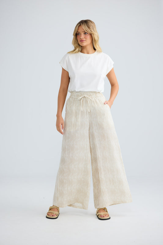 Freedom Pant // Natural Stripe