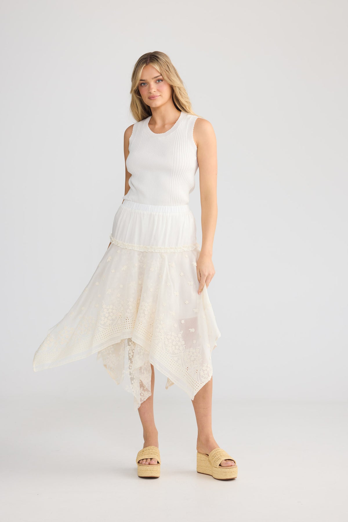 Rumi Skirt // Ivory