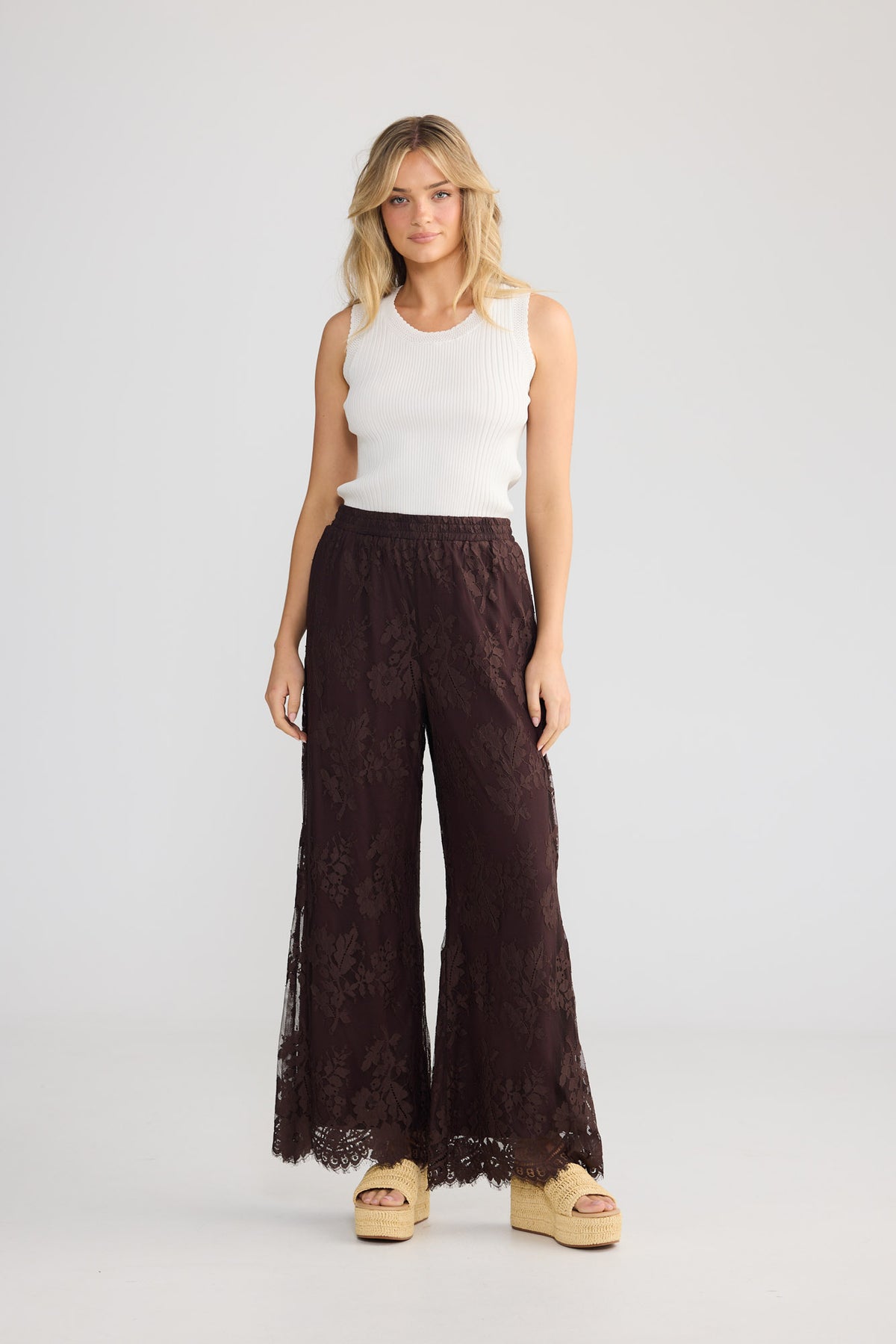 Juno Pant // Chocolate Lace