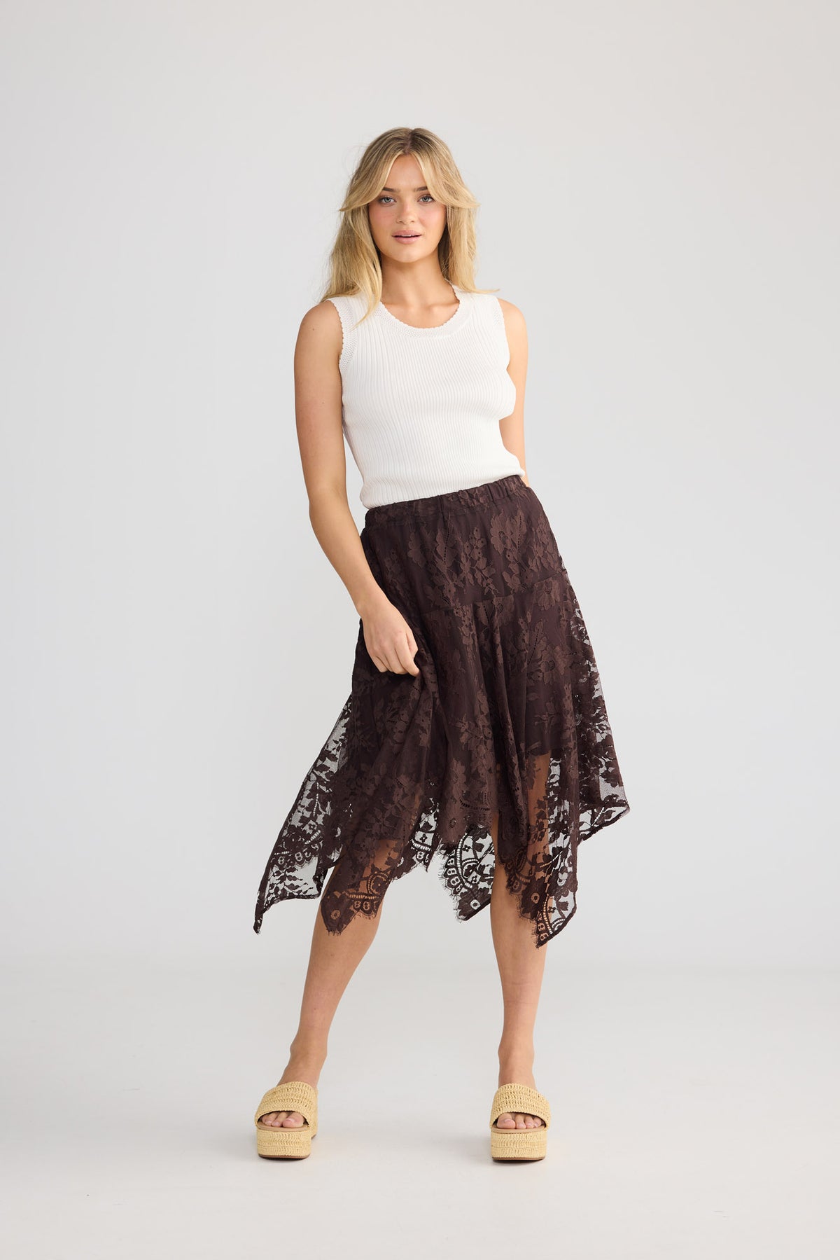 Millet Skirt // Chocolate Lace