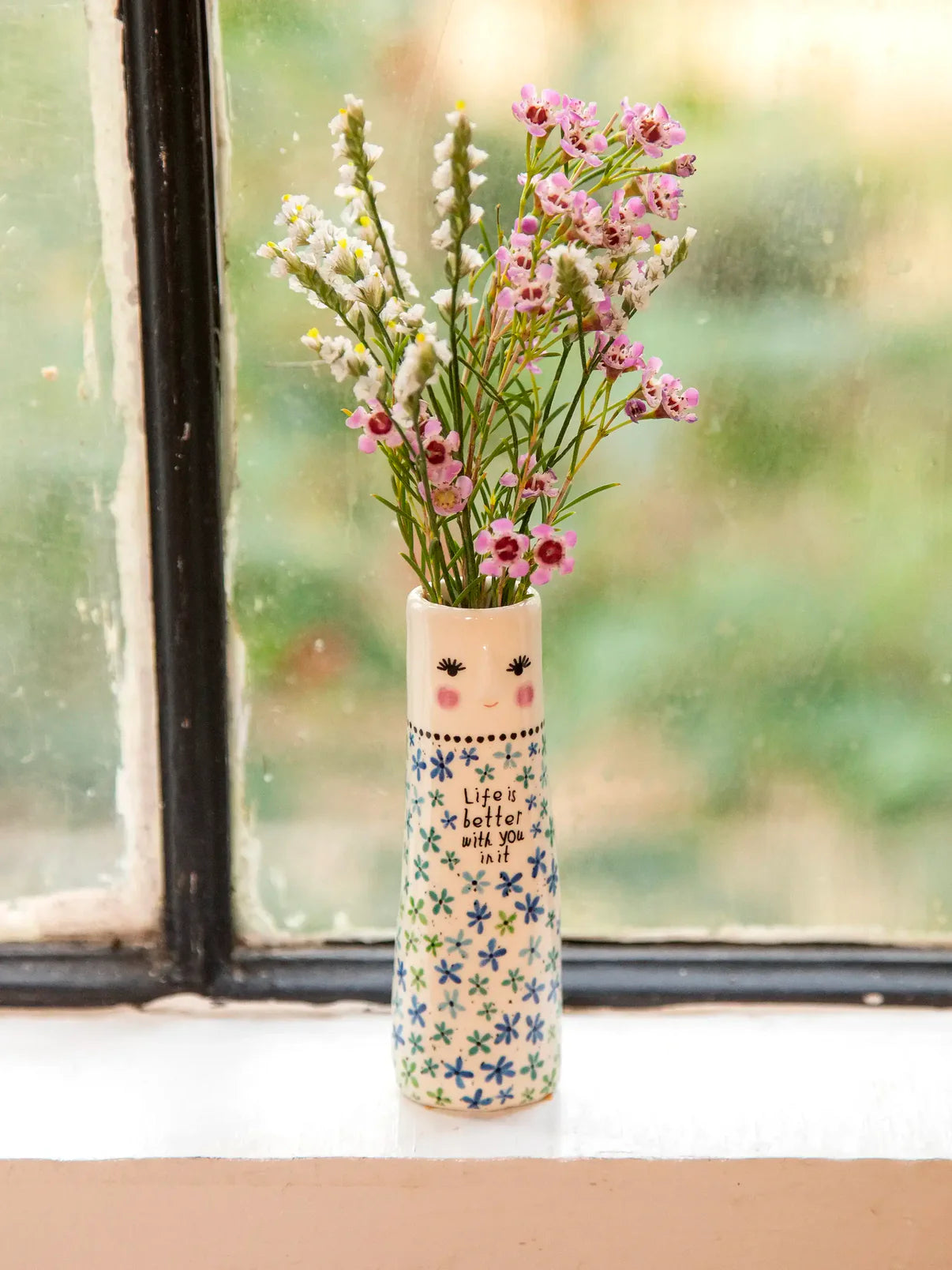 Folk Friend Bud Vase // Life Is Better