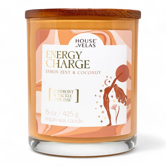 Candle // Energy Charge Wellness Ritual // 425gms