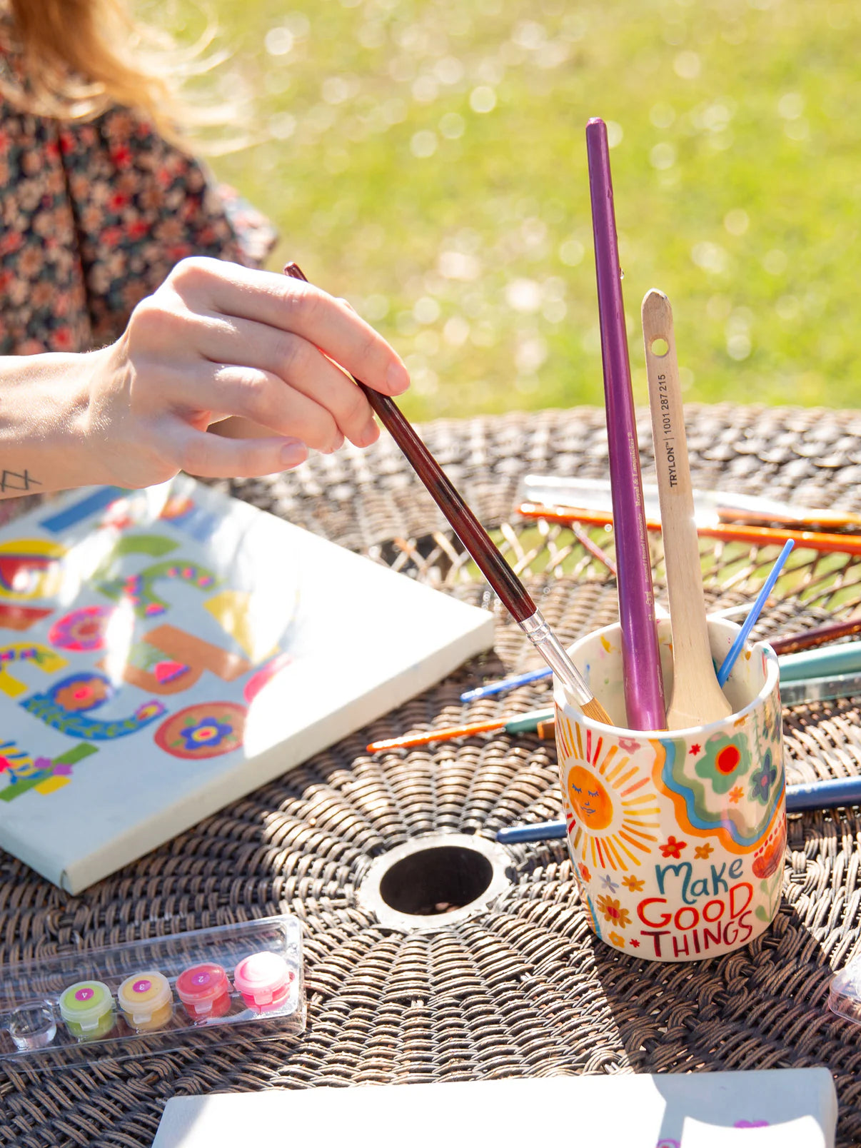 Ceramic Painter's Cup // Make Good Things