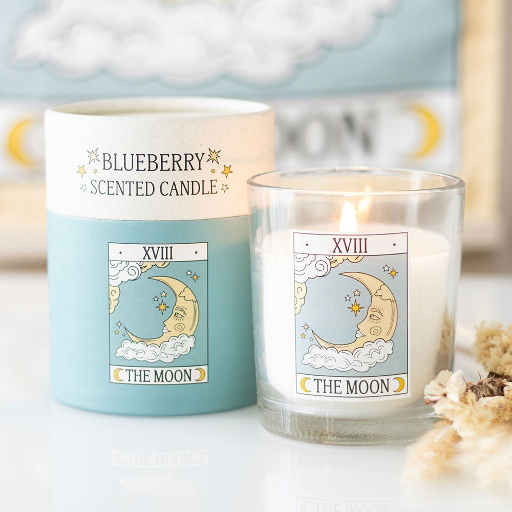 Candle // The Moon Vintage Tarot // Vanilla