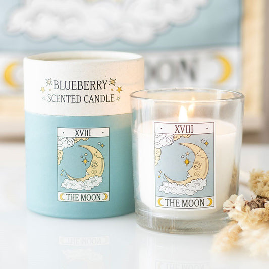 Candle // The Moon Vintage Tarot // Vanilla