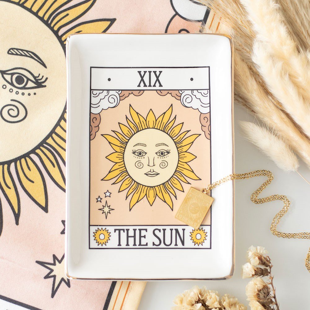Trinket Dish // The Sun Vintage Tarot