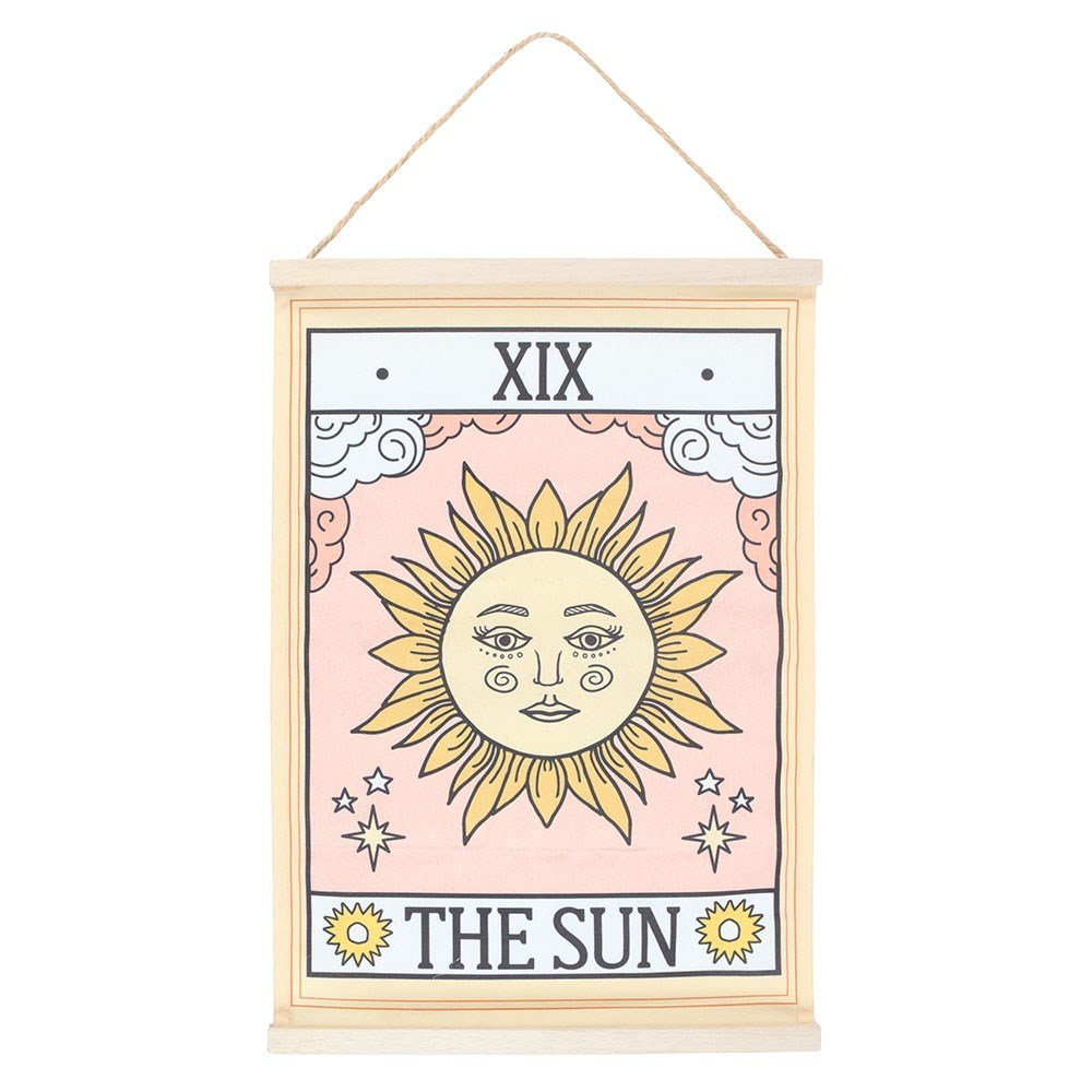 Wall Hanging // The Sun Vintage Tarot