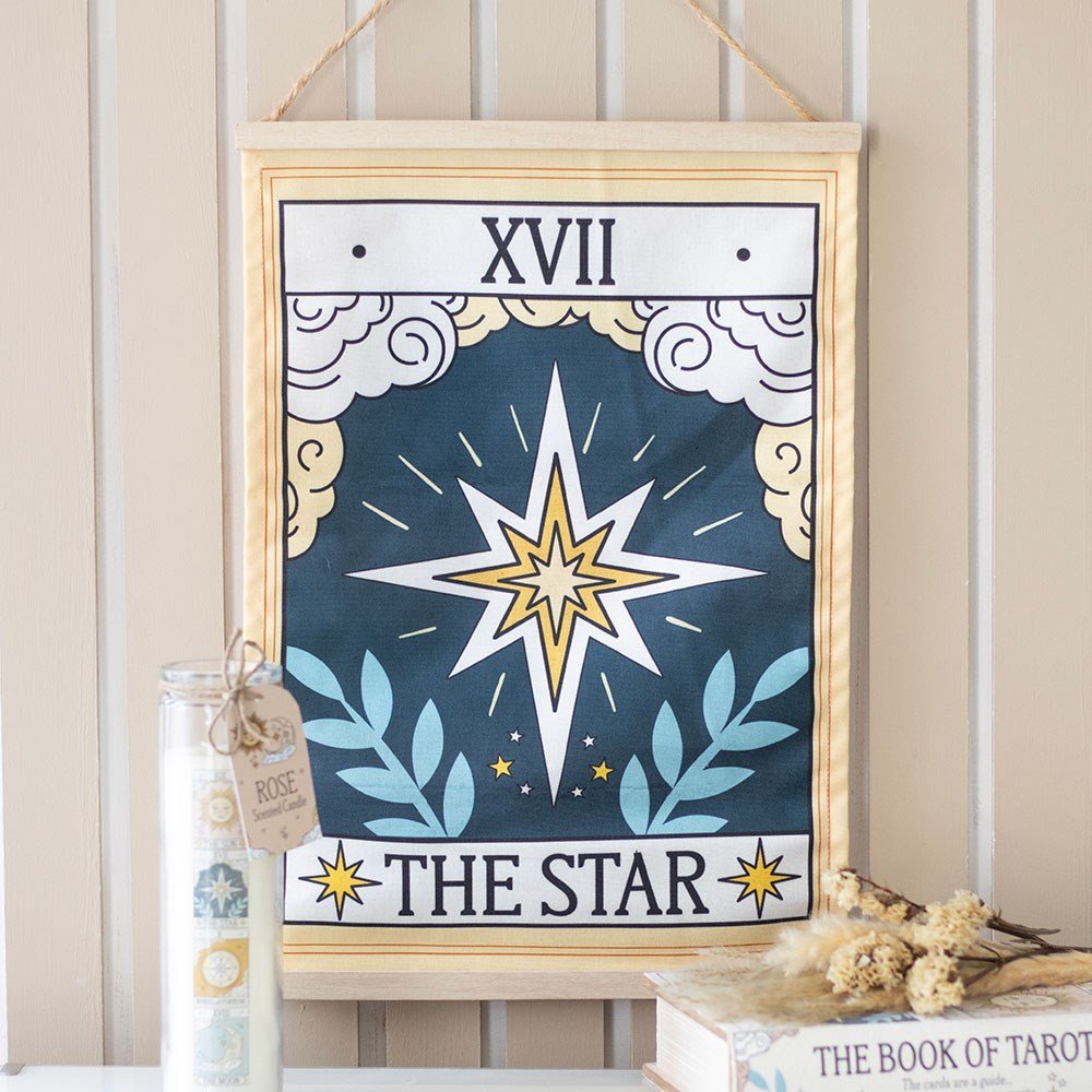 Wall Hanging // The Star Vintage Tarot