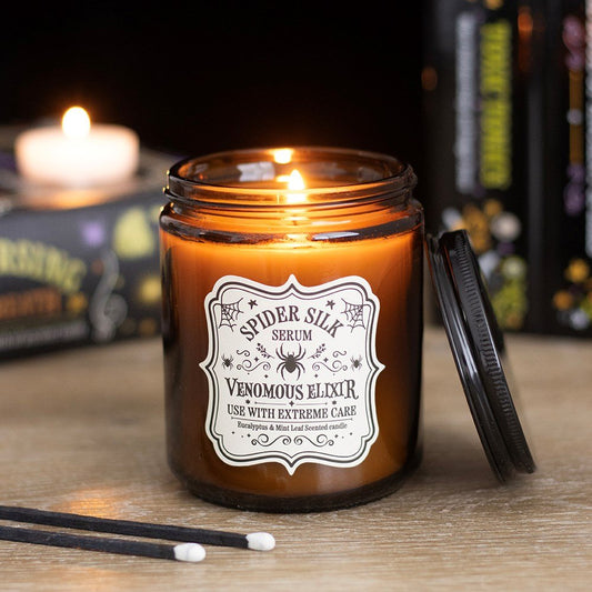 Candle // Spider Silk Serum Venemous Elixir // Eucalyptus & Mint