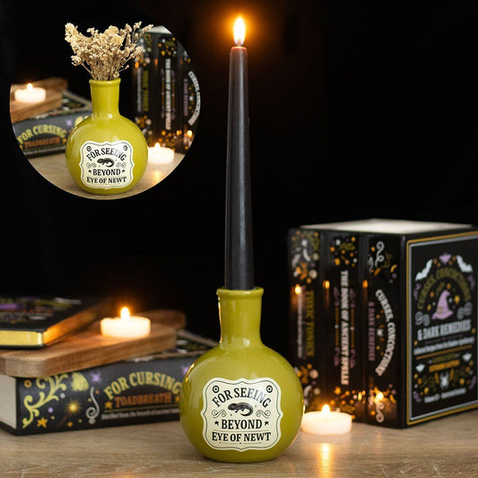 Candle Holder // Eye of Newt Potion Bottle Vase
