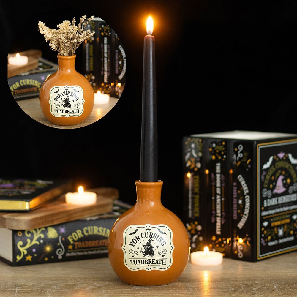 Candle Holder // Toadbreath Potion Bottle Vase