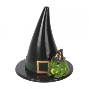 Incense Cone Holder // Magic Toad and Witch Hat