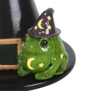 Incense Cone Holder // Magic Toad and Witch Hat