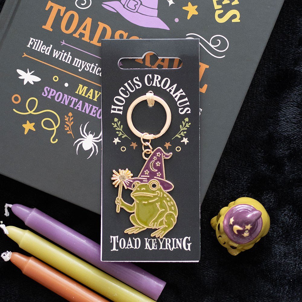 Keyring // Hocus Croakus Magic Toad