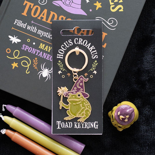 Keyring // Hocus Croakus Magic Toad