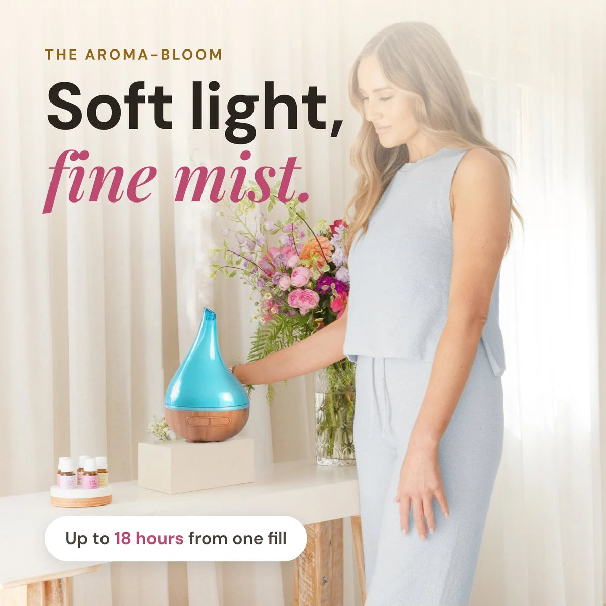 Lively Living // Aroma-Bloom Diffuser