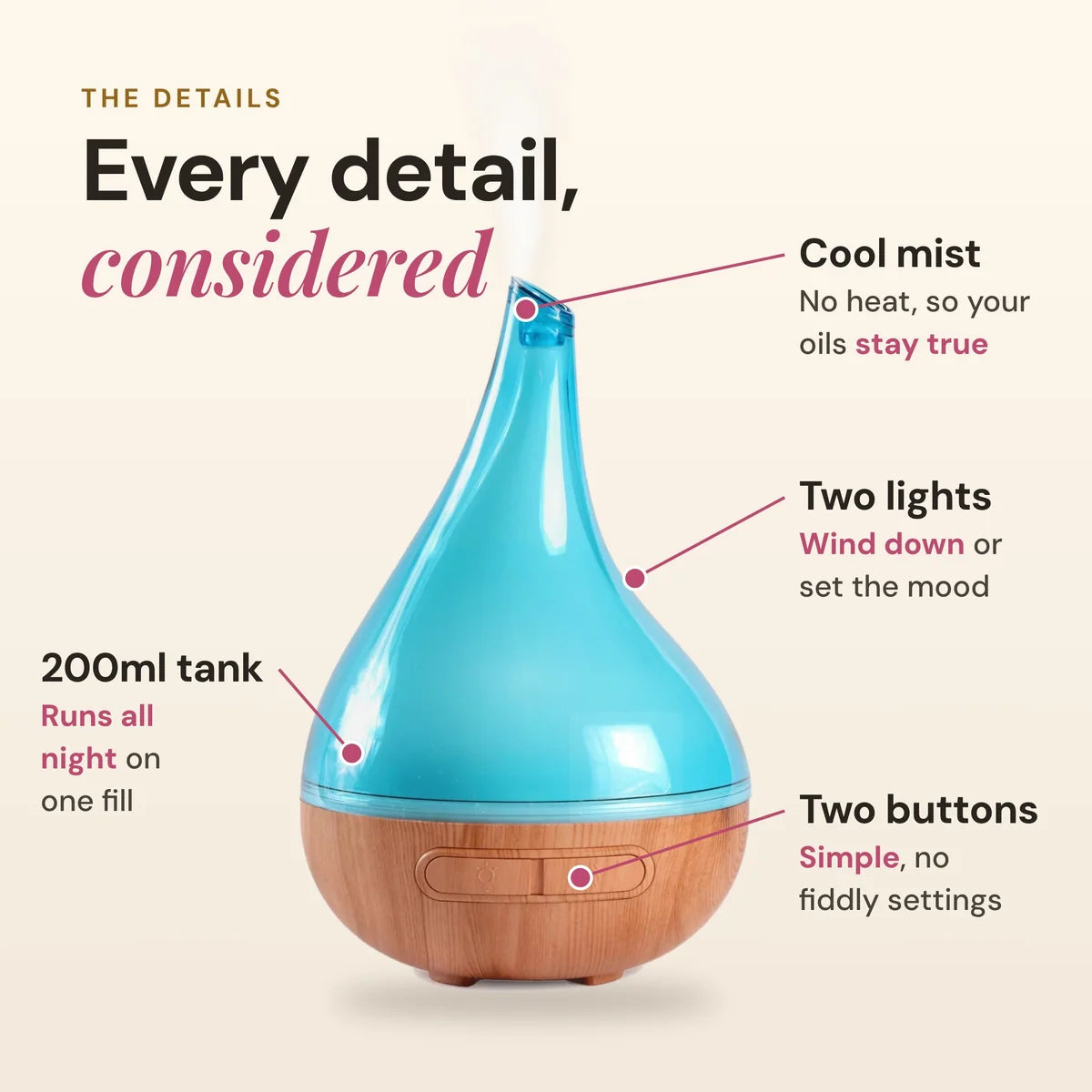 Lively Living // Aroma-Bloom Diffuser