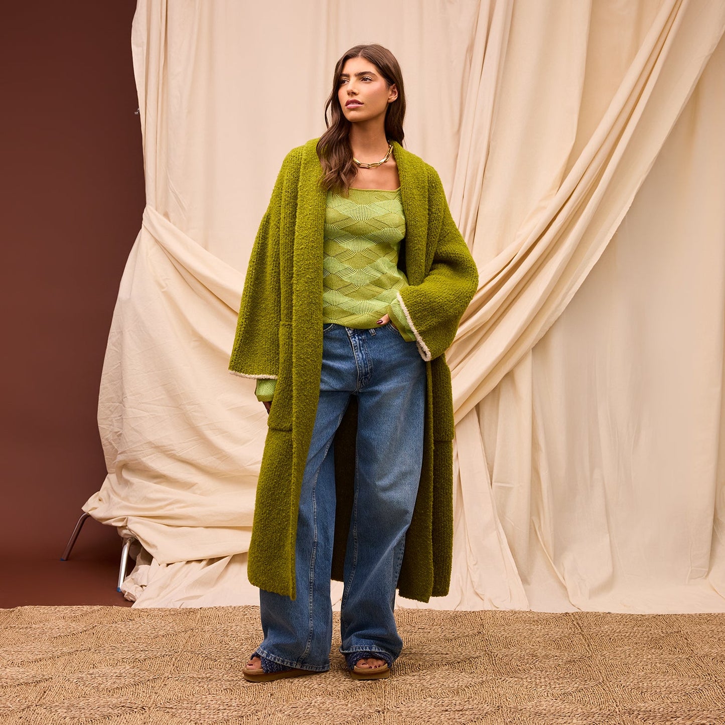 Mai Coatigan - Juniper Small